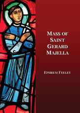 Mass of Saint Gerard Majella SATB choral sheet music cover